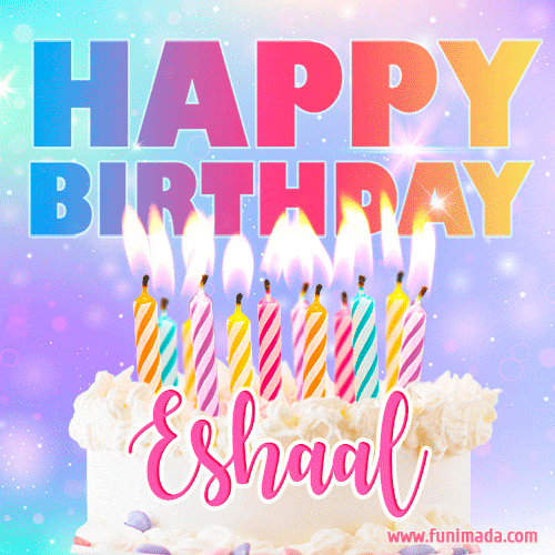 Funny Happy Birthday Eshaal GIF