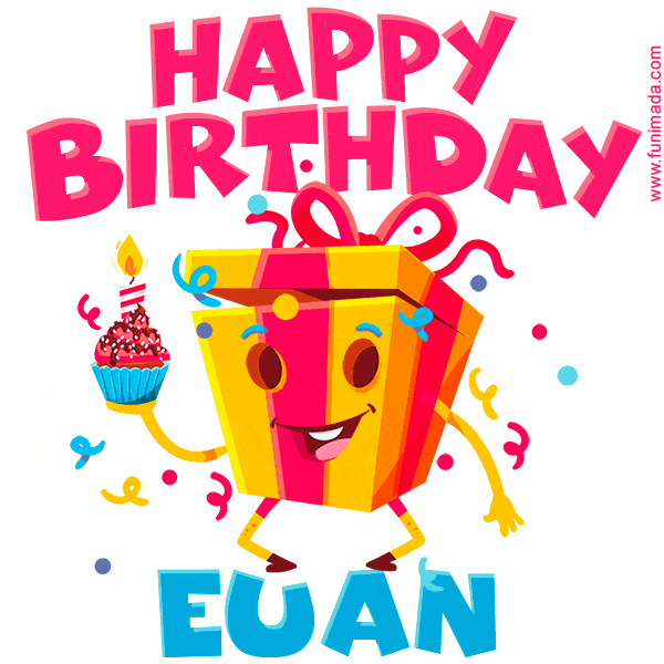 Funny Happy Birthday Euan GIF