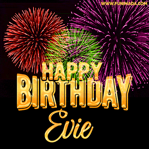 Evie happy birthday 