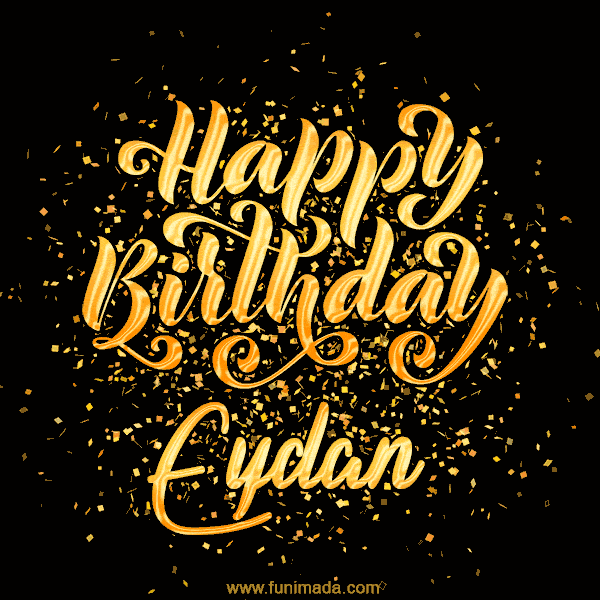 Happy Birthday Card for Eydan - Download GIF and Send for Free