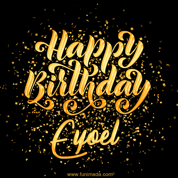 Happy Birthday Card for Eyoel - Download GIF and Send for Free