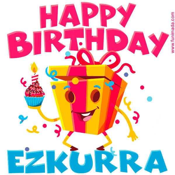 Funny Happy Birthday Ezkurra GIF