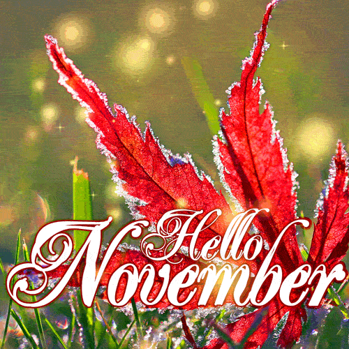 Hello November! Download and share our free inspiration card.