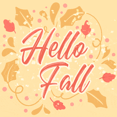Hello Fall GIFs - Download on Funimada.com