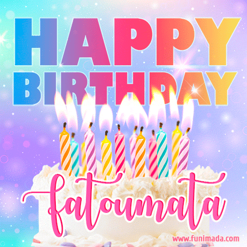Funny Happy Birthday Fatoumata GIF