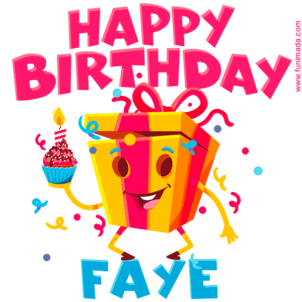 Funny Happy Birthday Faye GIF