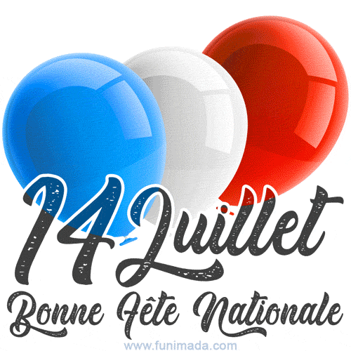 Bonne fête nationale à tous nos amis français