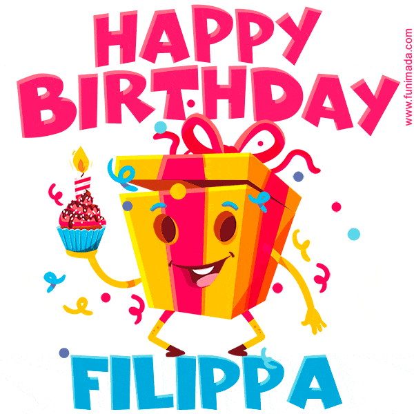 Funny Happy Birthday Filippa GIF