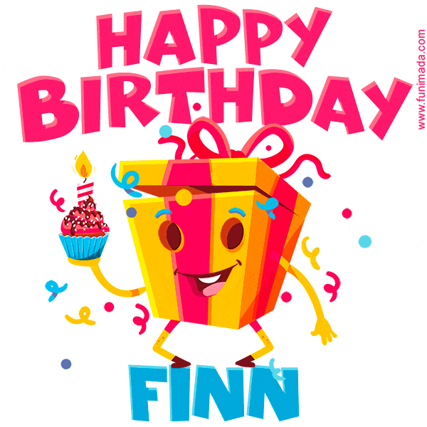 Funny Happy Birthday Finn GIF