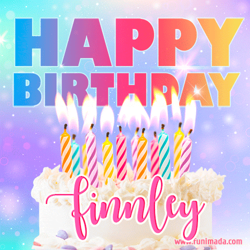 Funny Happy Birthday Finnley GIF