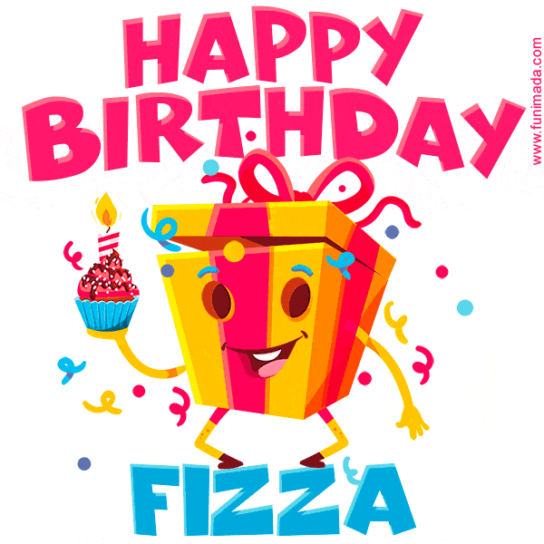 Funny Happy Birthday Fizza GIF