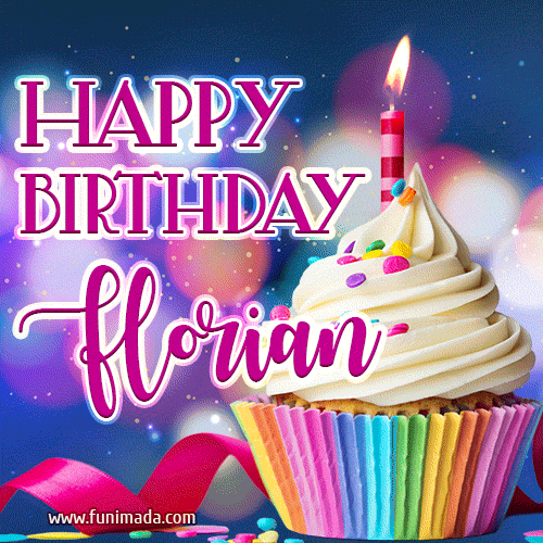 Happy Birthday Florian - Lovely Animated GIF