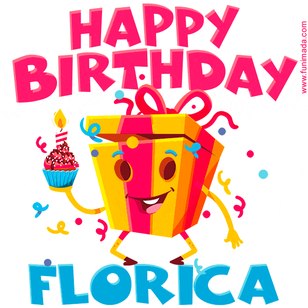 Funny Happy Birthday Florica GIF