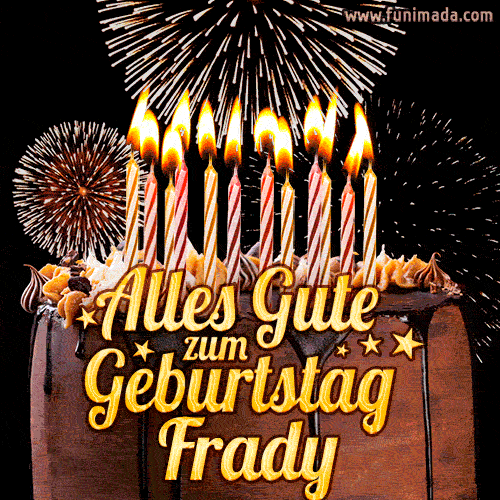 Alles Gute zum Geburtstag Frady (GIF)