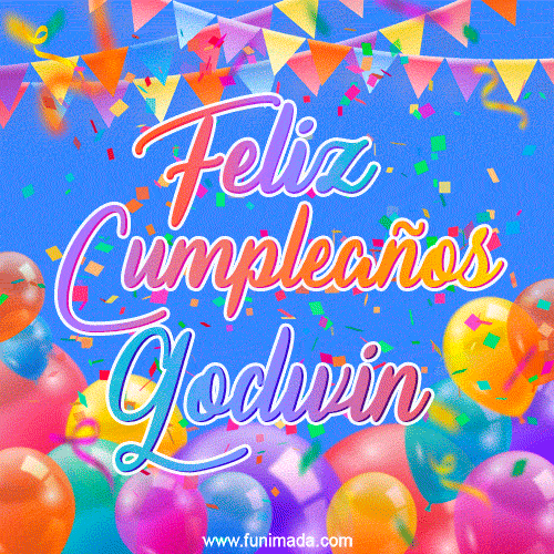 Feliz Cumpleaños Godwin (GIF)