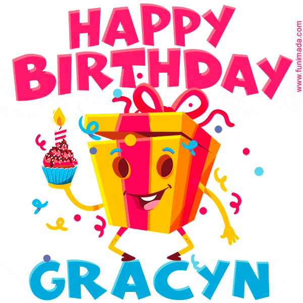 Funny Happy Birthday Gracyn GIF