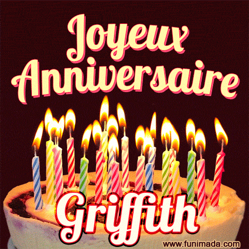 Joyeux anniversaire Griffith GIF