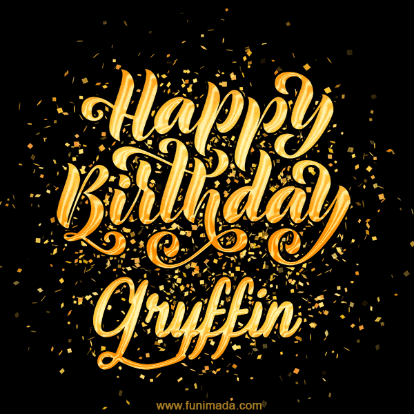 Happy Birthday Card for Gryffin - Download GIF and Send for Free