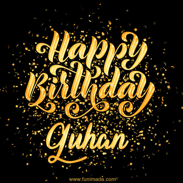 Happy Birthday Card for Guhan - Download GIF and Send for Free