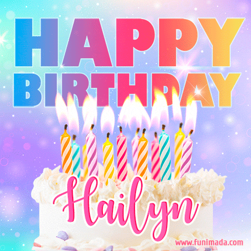 Funny Happy Birthday Hailyn GIF