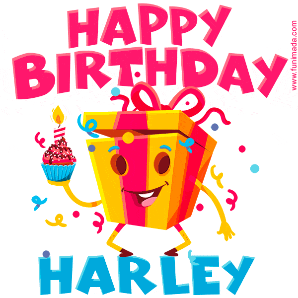 Funny Happy Birthday Harley GIF