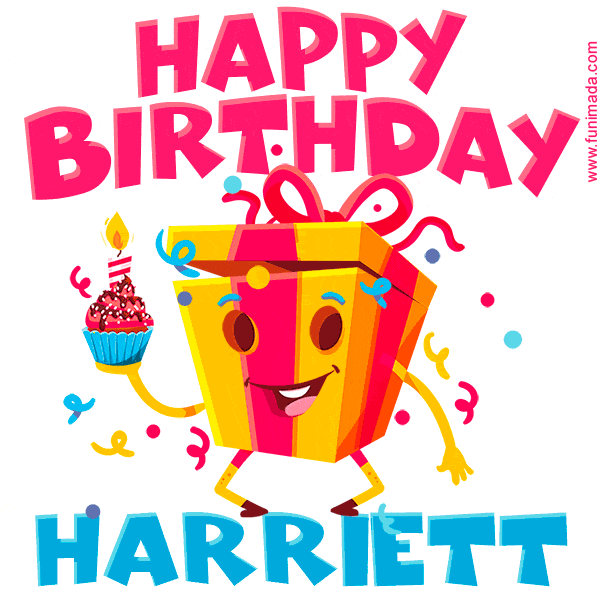 Funny Happy Birthday Harriett GIF