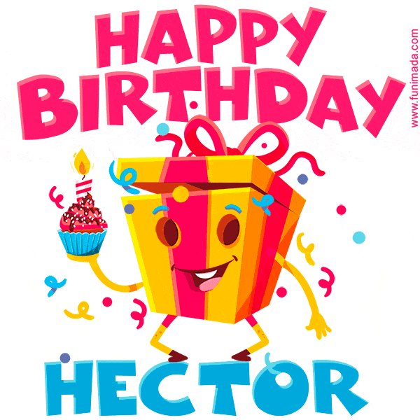 Funny Happy Birthday Hector GIF