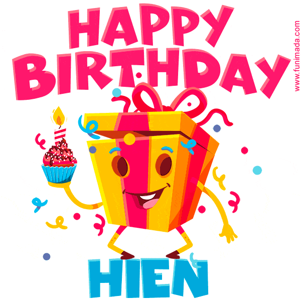 Funny Happy Birthday Hien GIF
