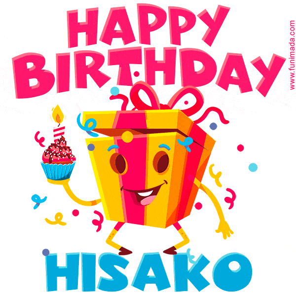 Funny Happy Birthday Hisako GIF