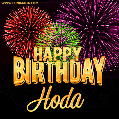 Happy Birthday Hoda GIFs For Her Download On Funimada Happy Birthday Hoda GIFs For Her Download On Funimada