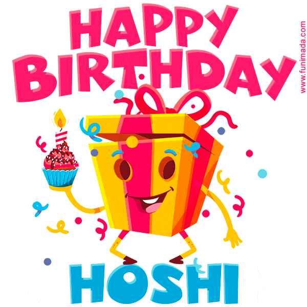 Funny Happy Birthday Hoshi GIF