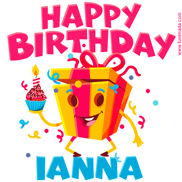 Funny Happy Birthday Ianna GIF