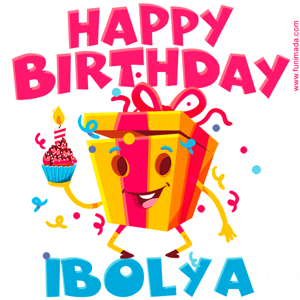 Funny Happy Birthday Ibolya GIF