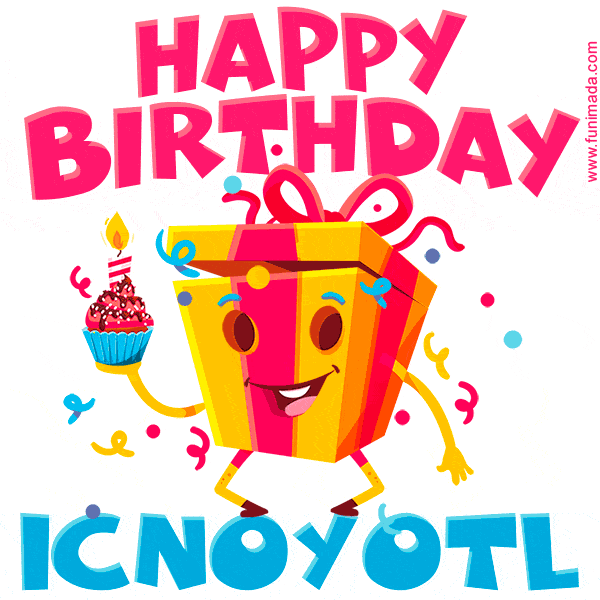 Funny Happy Birthday Icnoyotl GIF