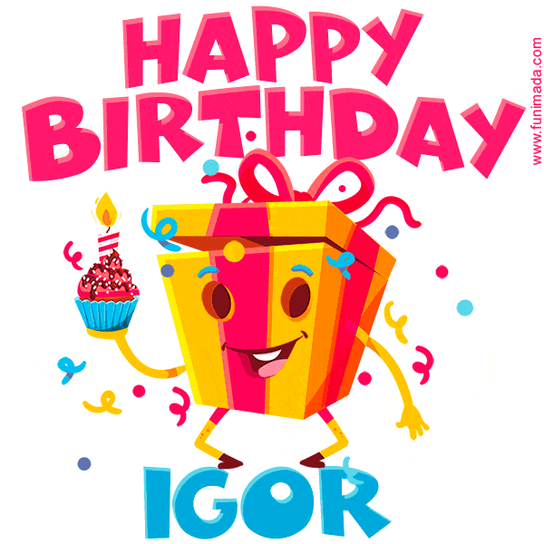 Funny Happy Birthday Igor GIF