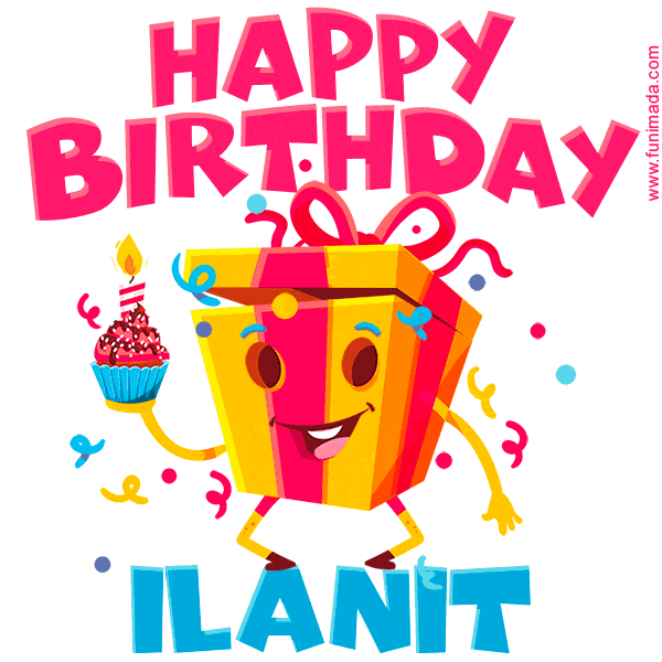 Funny Happy Birthday Ilanit GIF