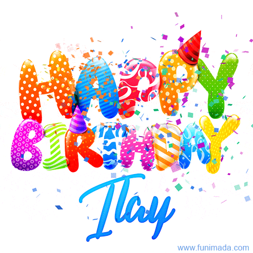 Happy Birthday Ilay - Creative Personalized GIF With Name