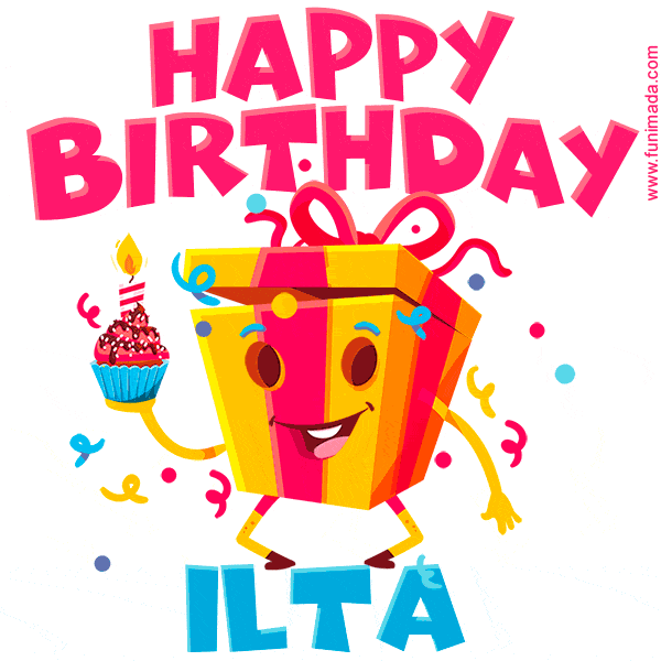 Funny Happy Birthday Ilta GIF