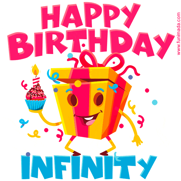 Funny Happy Birthday Infinity GIF