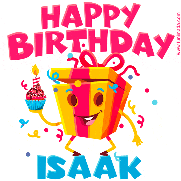 Funny Happy Birthday Isaak GIF