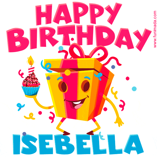 Funny Happy Birthday Isebella GIF