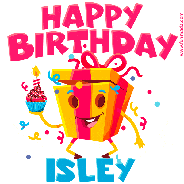 Funny Happy Birthday Isley GIF
