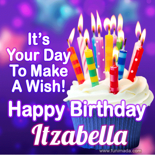 It's Your Day To Make A Wish! Happy Birthday Itzabella!