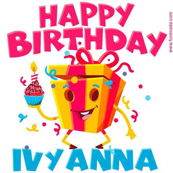 Funny Happy Birthday Ivyanna GIF