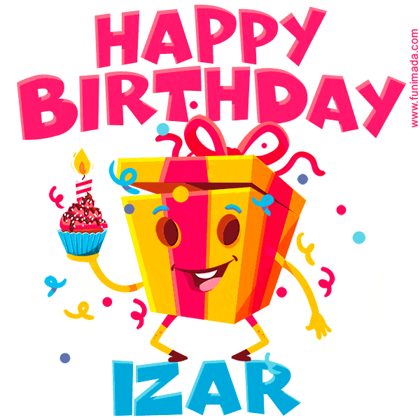 Funny Happy Birthday Izar GIF