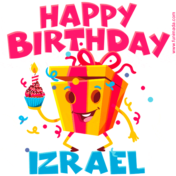 Funny Happy Birthday Izrael GIF