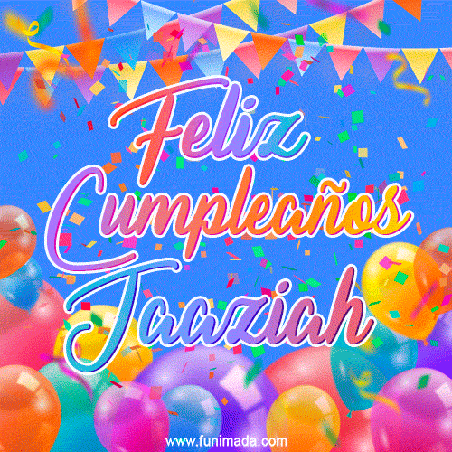 Feliz Cumpleaños Jaaziah (GIF)