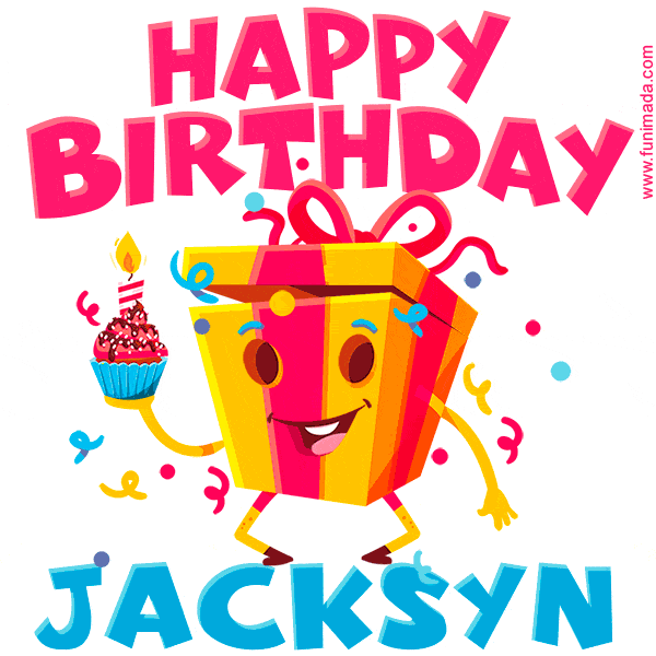 Funny Happy Birthday Jacksyn GIF