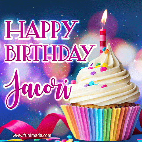 Happy Birthday Jacori - Lovely Animated GIF