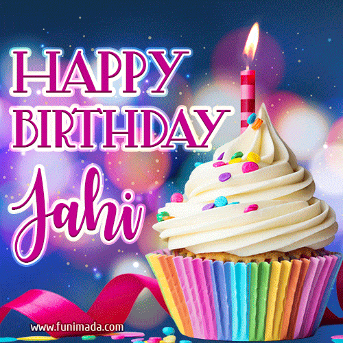 Happy Birthday Jahi - Lovely Animated GIF